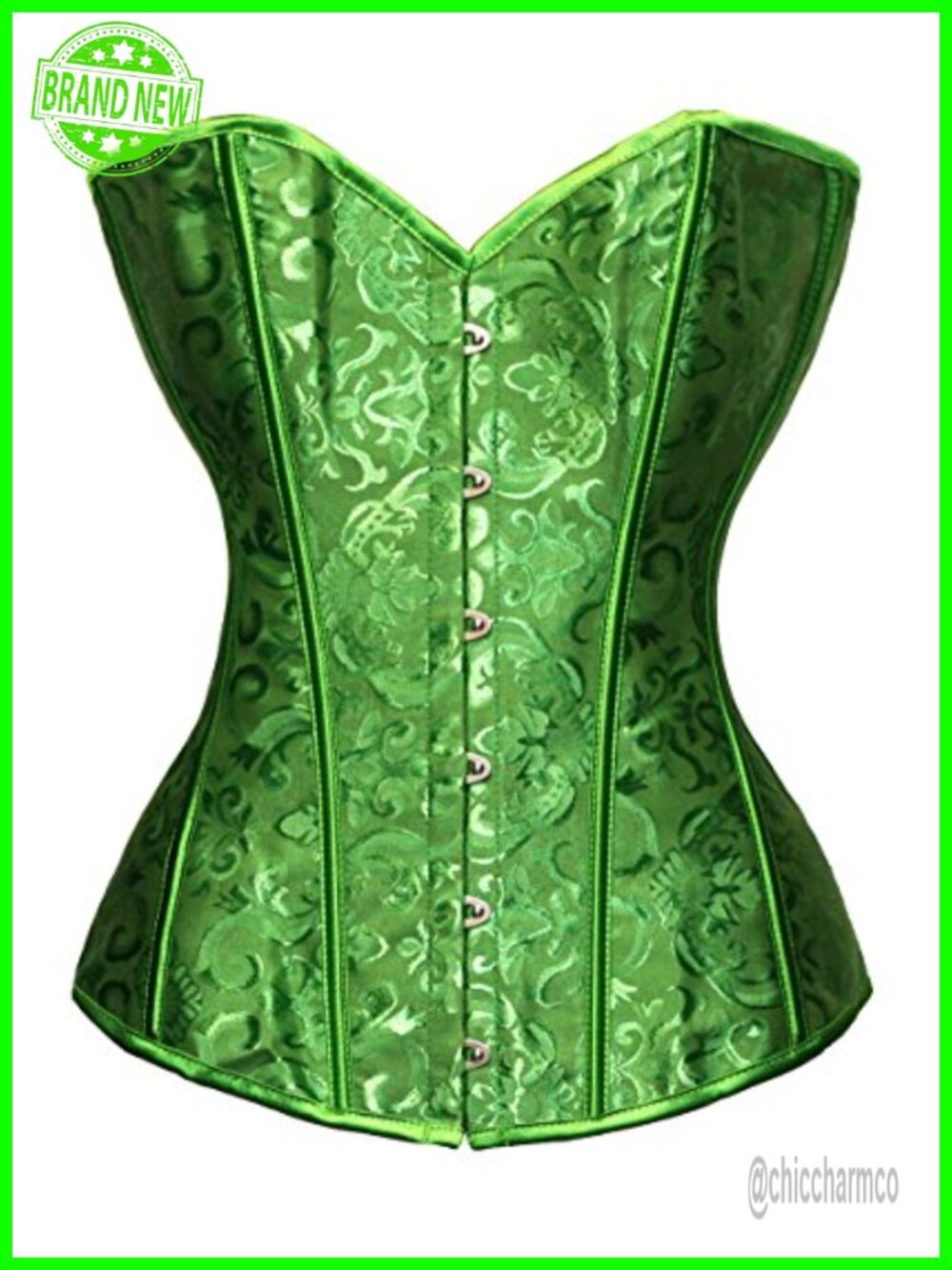 Women's Waist Cincher Bustier Boned Corset Shapewear Hourglass